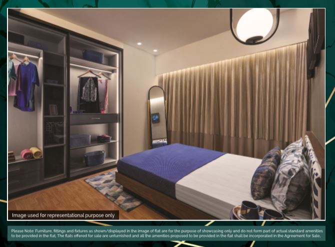 Planet North Opal Show Flat Bedroom