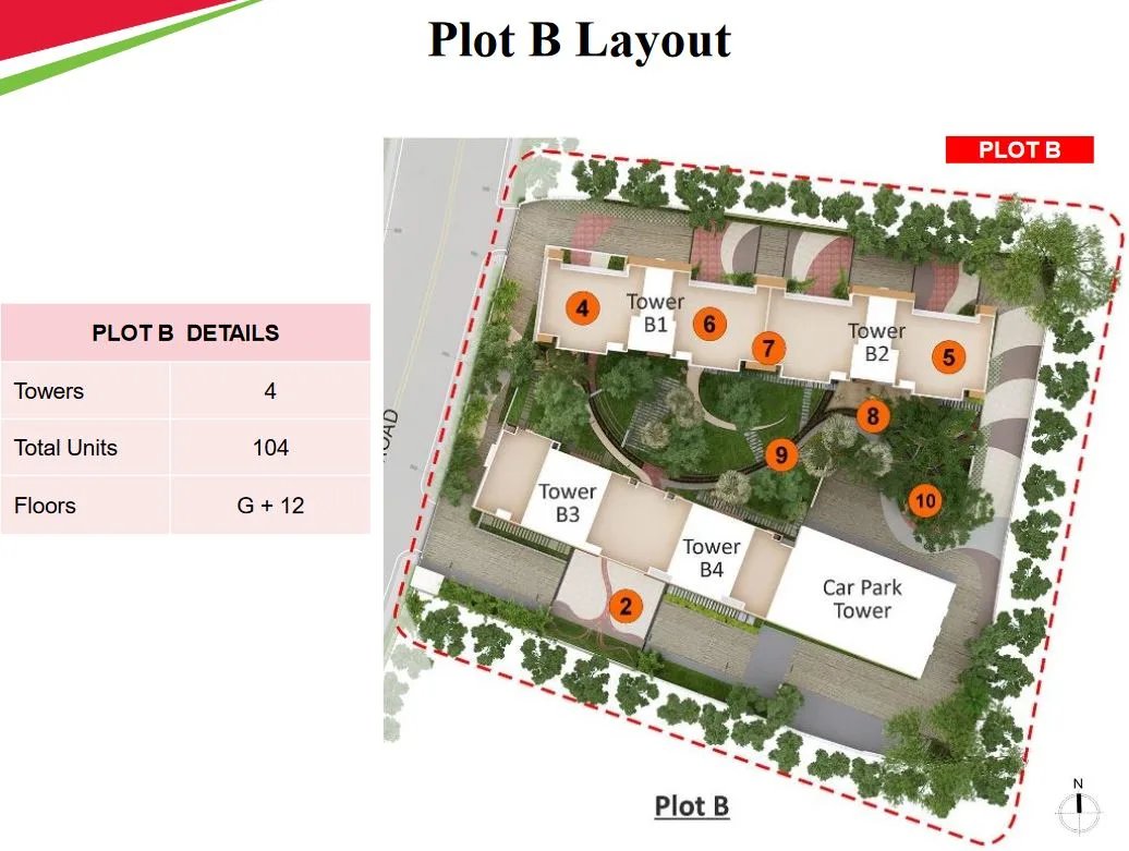 Mahindra Lifespaces Vivante Site B Layout