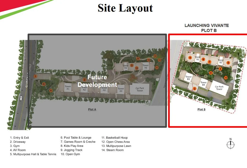 Mahindra Lifespaces Vivante Site Layout