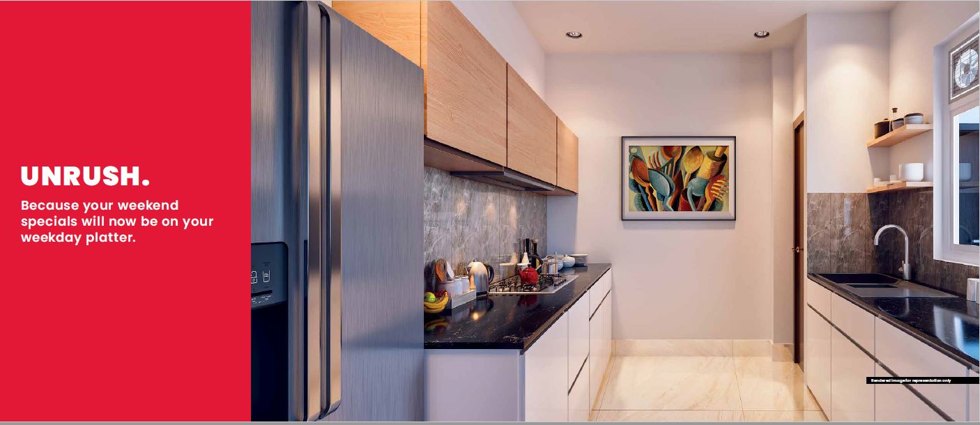 Mahindra Vicino Kitchen