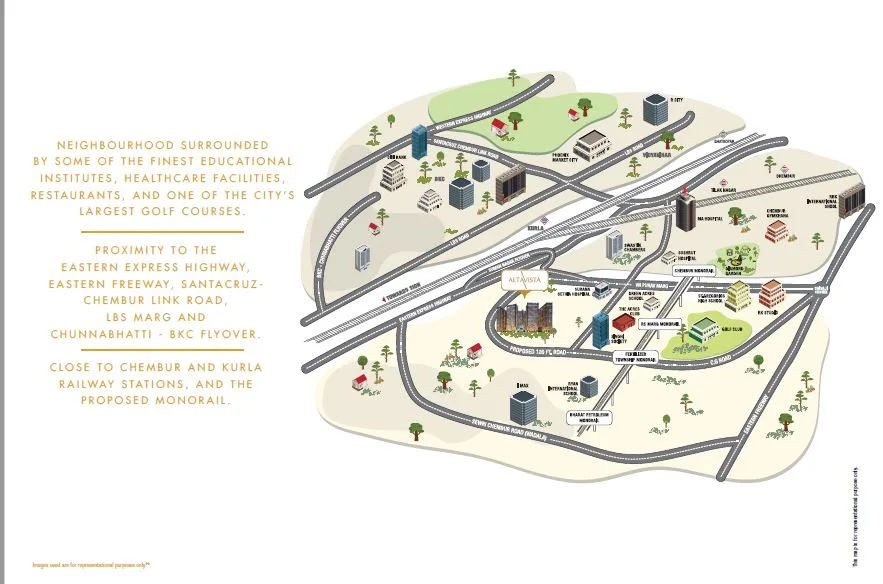 Spenta Alta Vista Location Connectivity