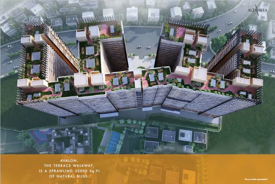 Spenta Alta Vista Terrace Walkway