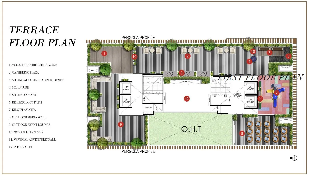 Sheth Aadhayay Terrace Floor Plan