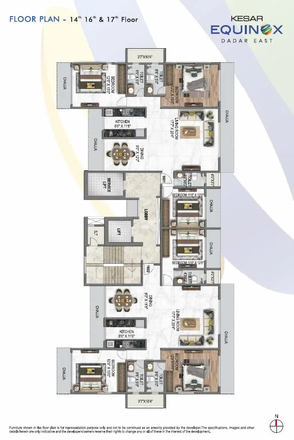 Kesar Equinox Floor Plan