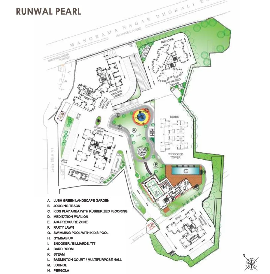 Runwal Pearl Master Plan