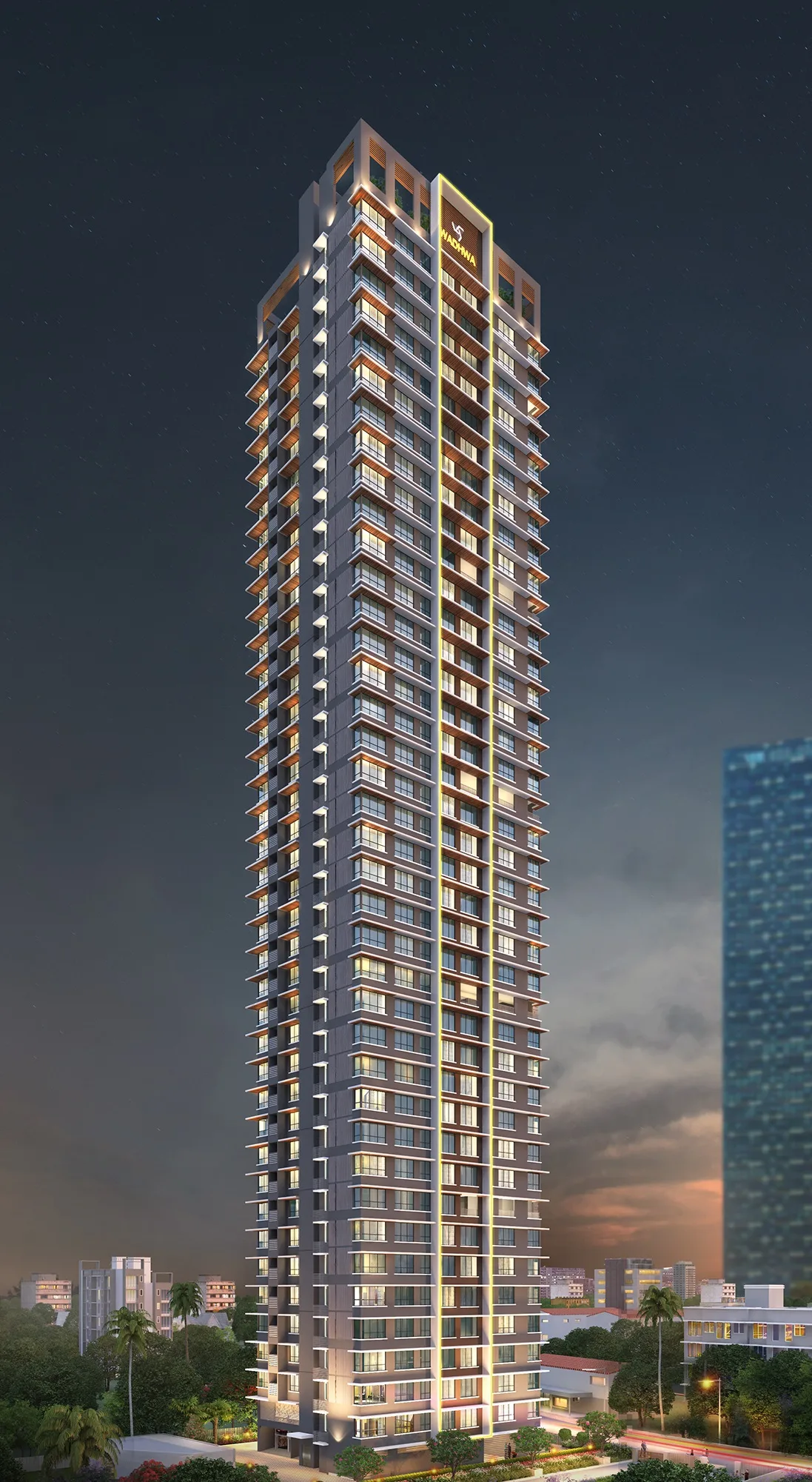 Wadhwa Pristine Elevation-Post