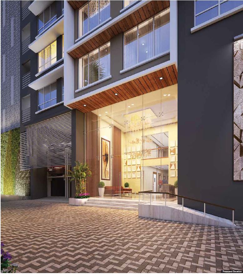 Wadhwa Pristine Grand Entrance