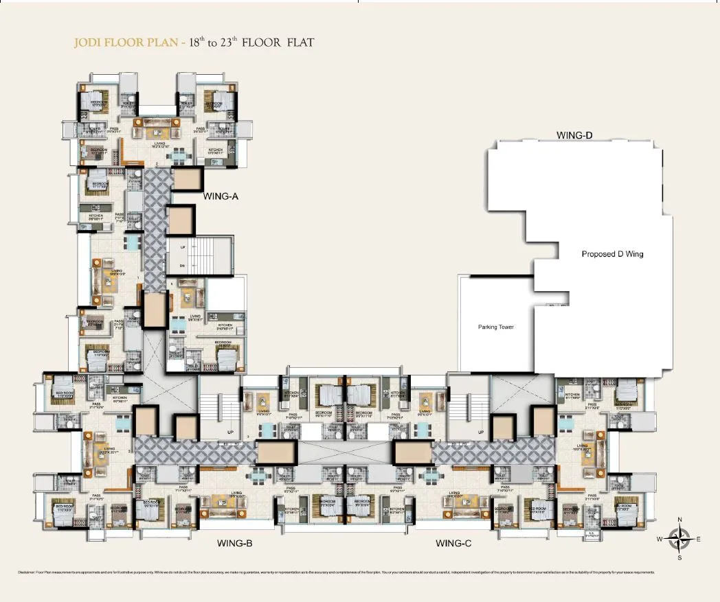 Ariana Residency Jodi Floor Plan-2