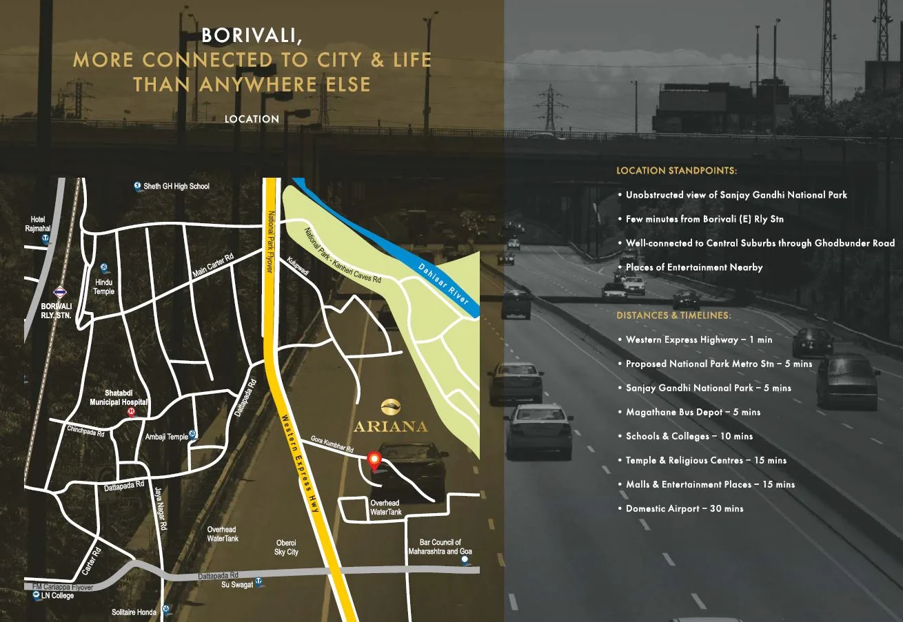 Ariana Residency Location