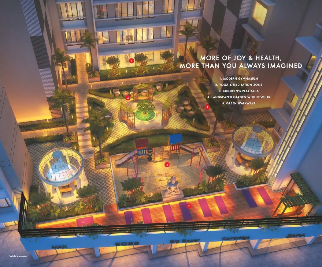 Ariana Residency Podium Amenities