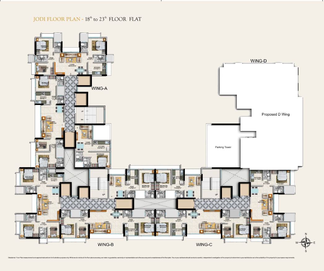 Ariana Residency Jodi Floor Plan-2