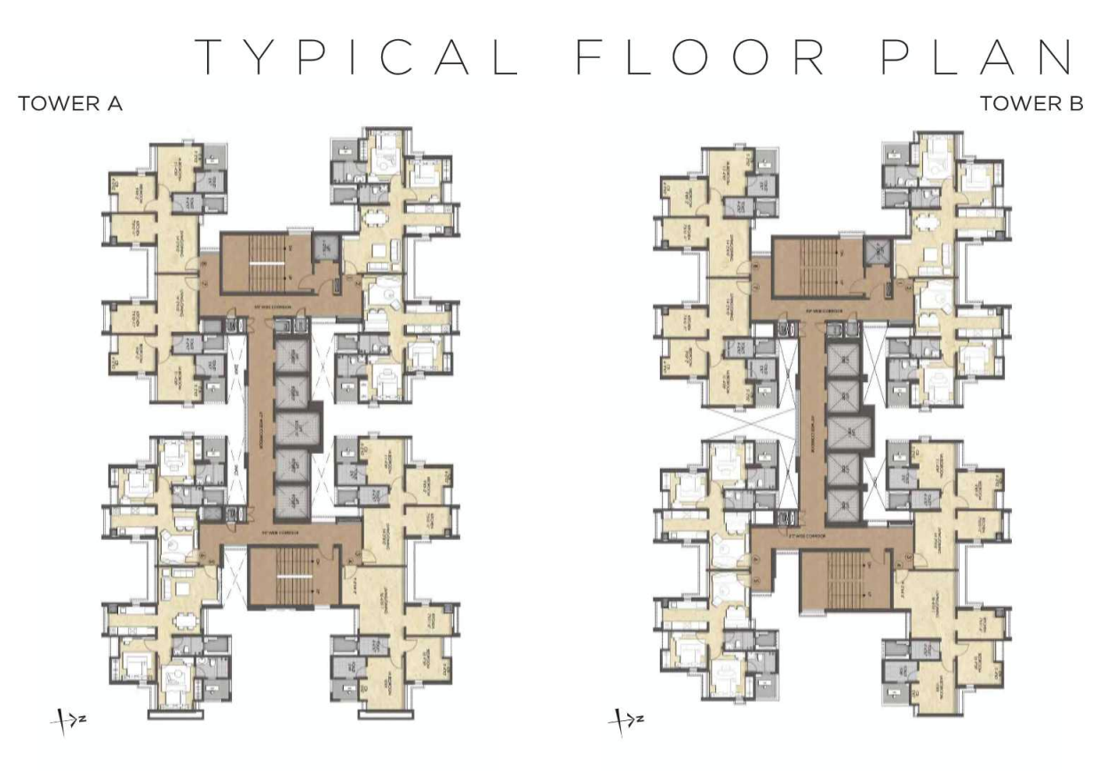 Tower A&B Plans