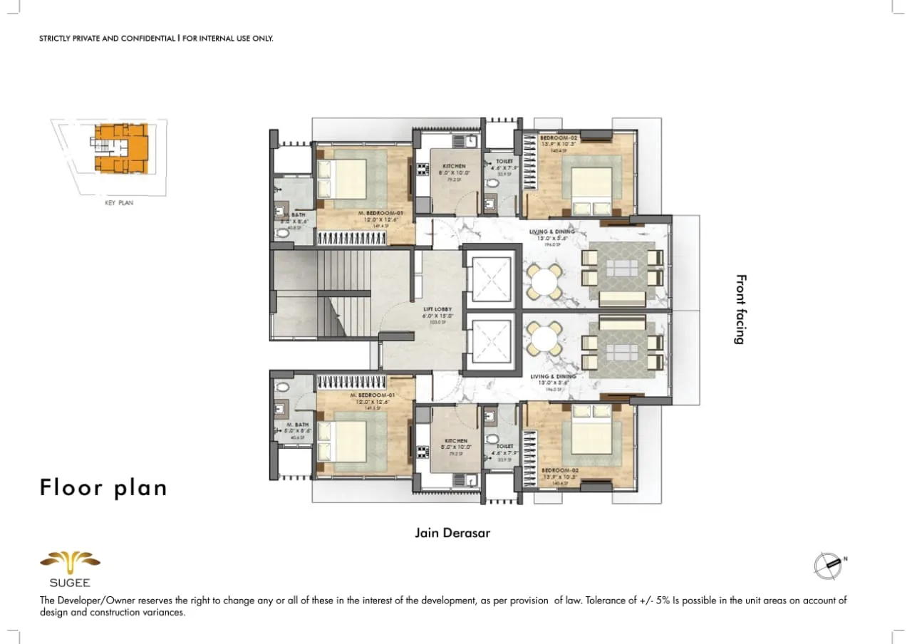 Sugee Paavan Typical Floor Plan
