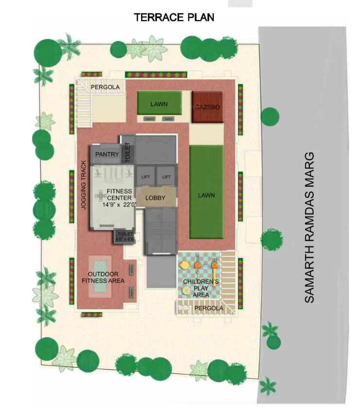 Juhu Sheetal Master Layout