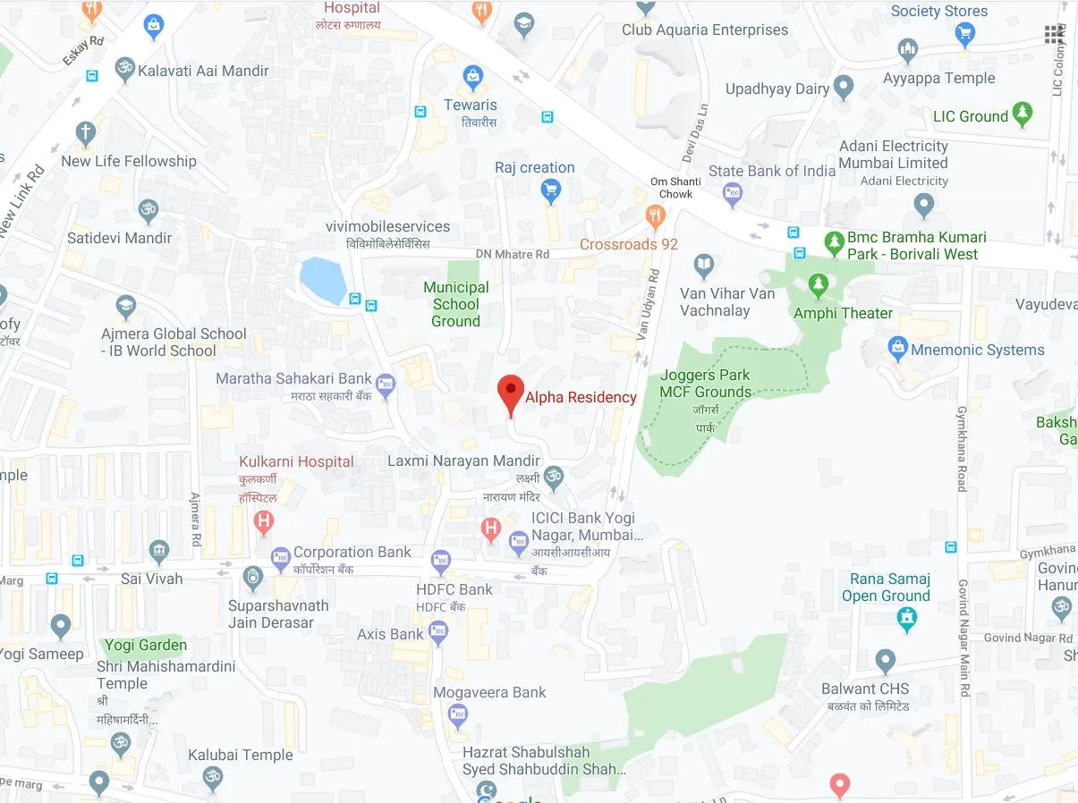 Alpha Residency Location Map