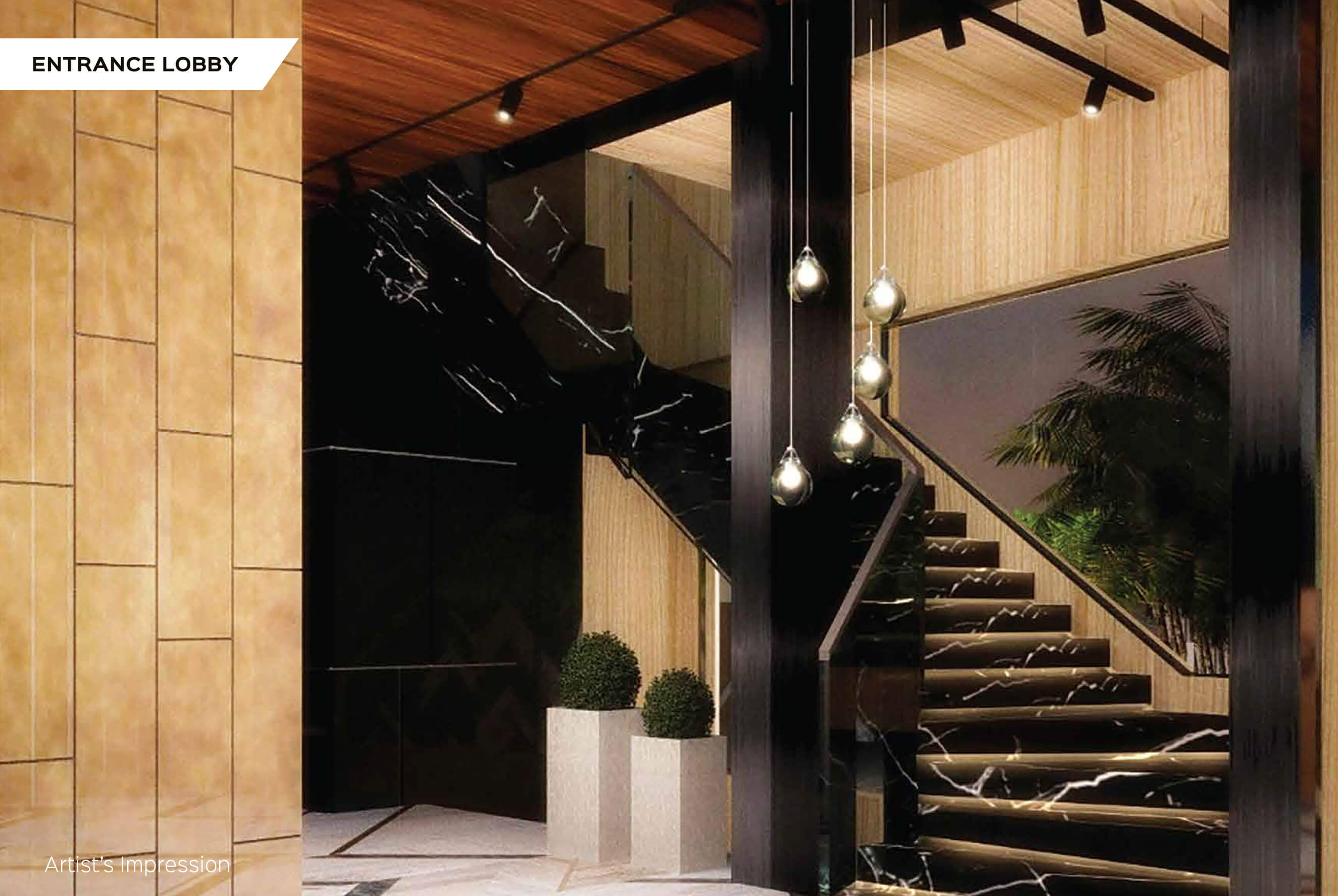 Kripa Allure Entrance Lobby