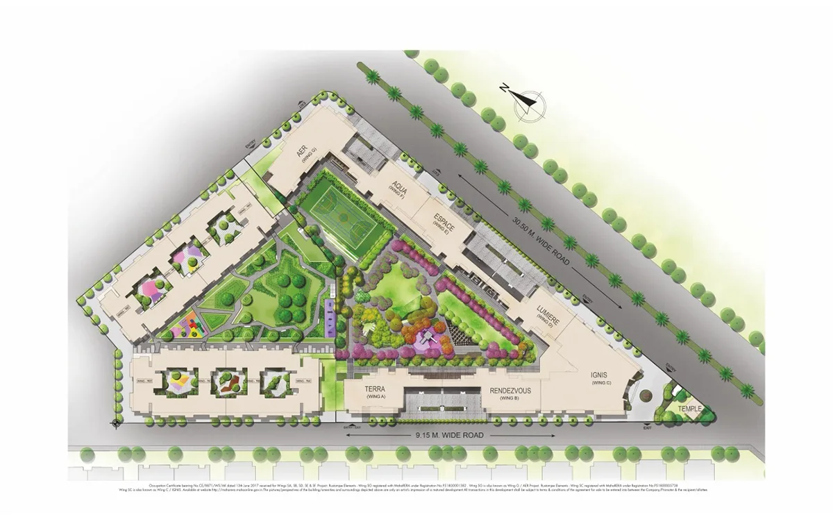 Rustomjee Elements-Master Plan