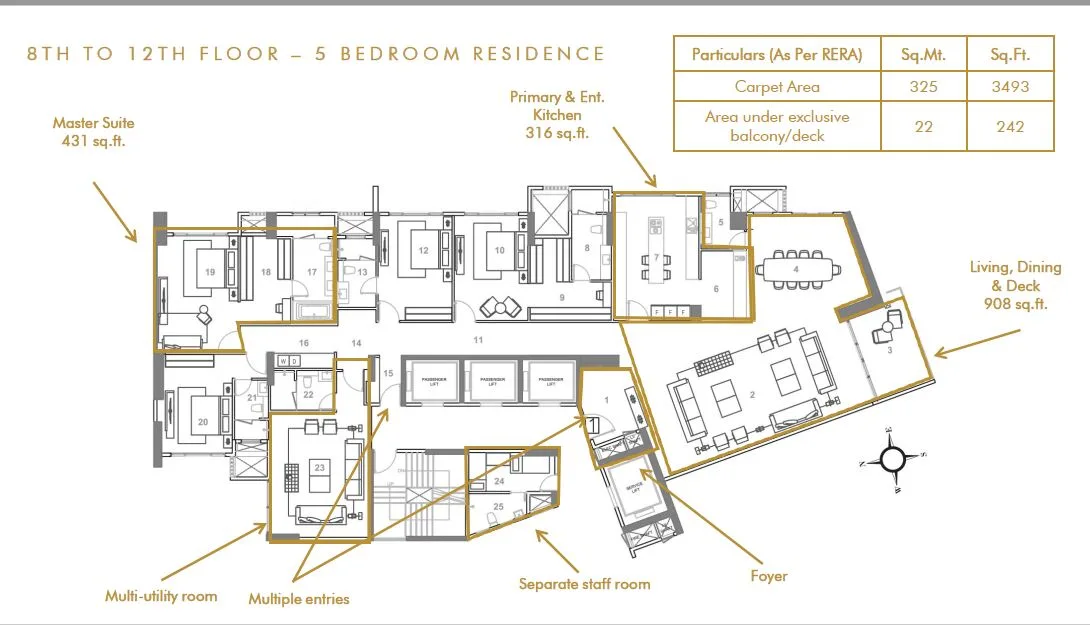 Rustomjee Ignis 5BHK