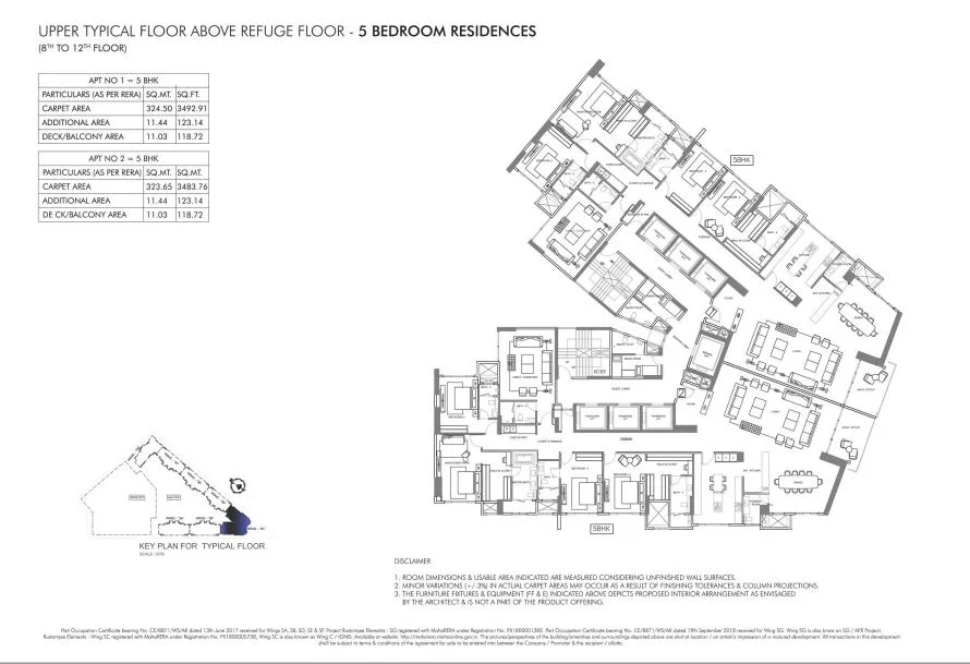 Rustomjee Ignis 5BHK
