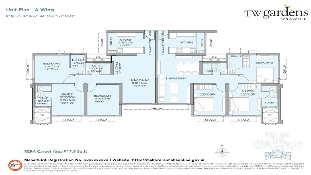 26173_oth_TW_Gardens_3BHK_Unit_Plan_Type_1