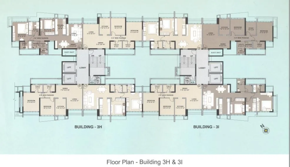 Floor Plan 3H and 3I