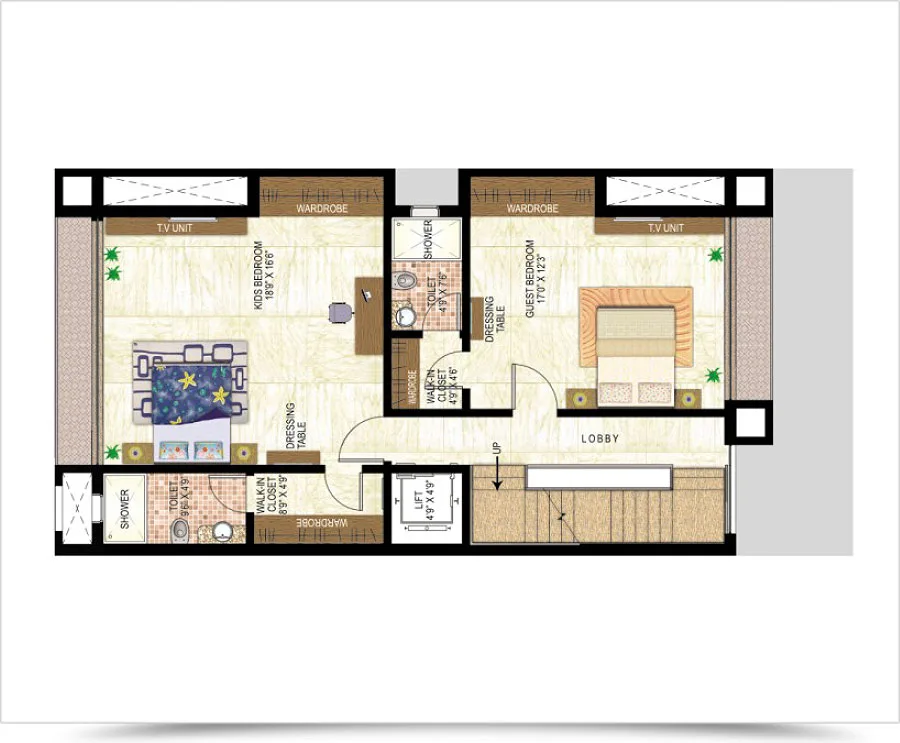 2 Floor Plan Type A