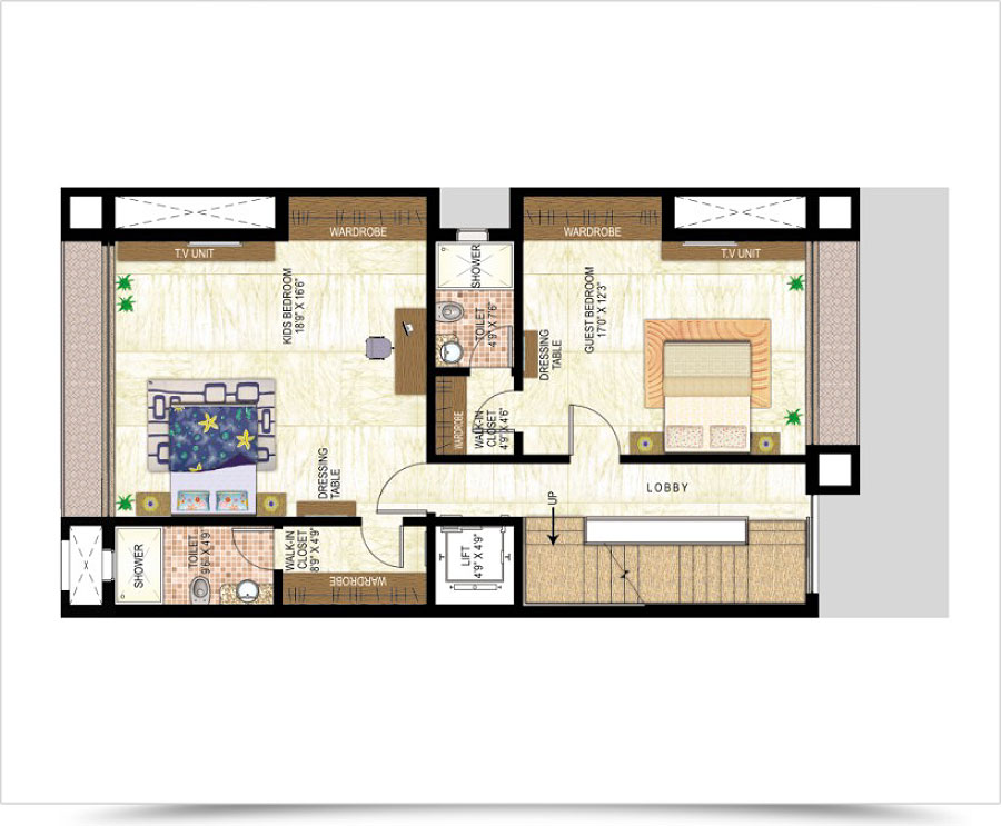 2 Floor Plan Type A