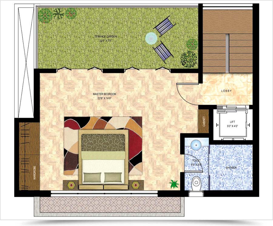 3 Floor Plan Type B