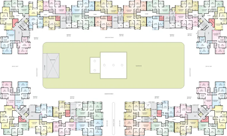 Neel Sidhi Sankul, Kalamboli โ floor plan 1