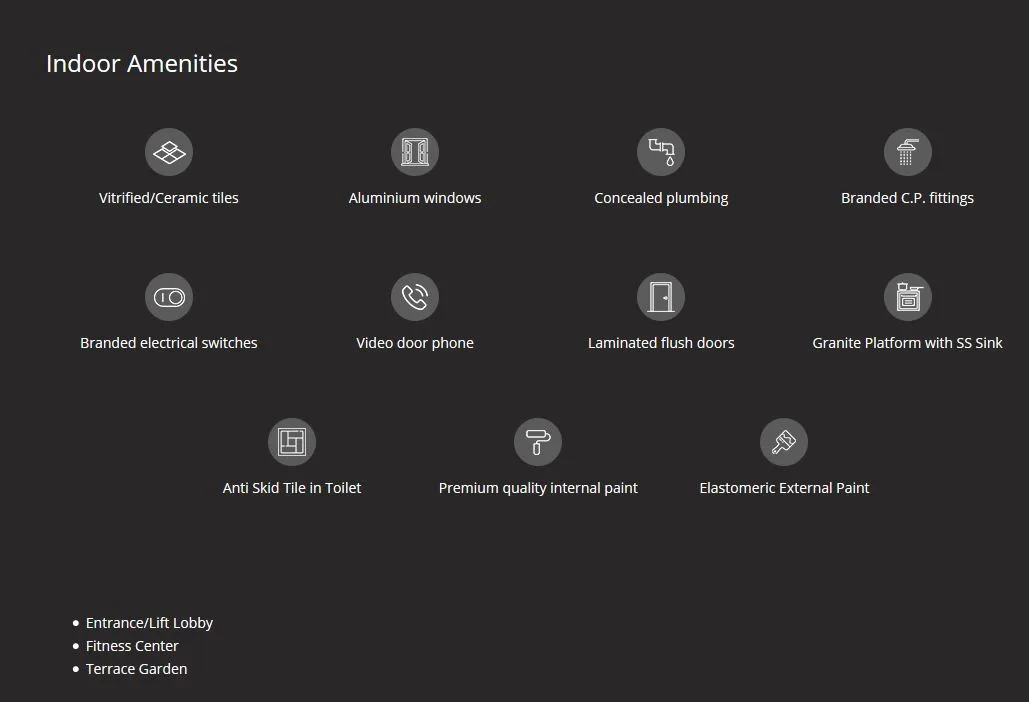 Bellevue Indoor Amenities