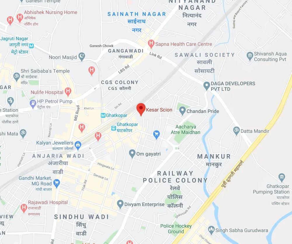 Kesar Scion Location Map