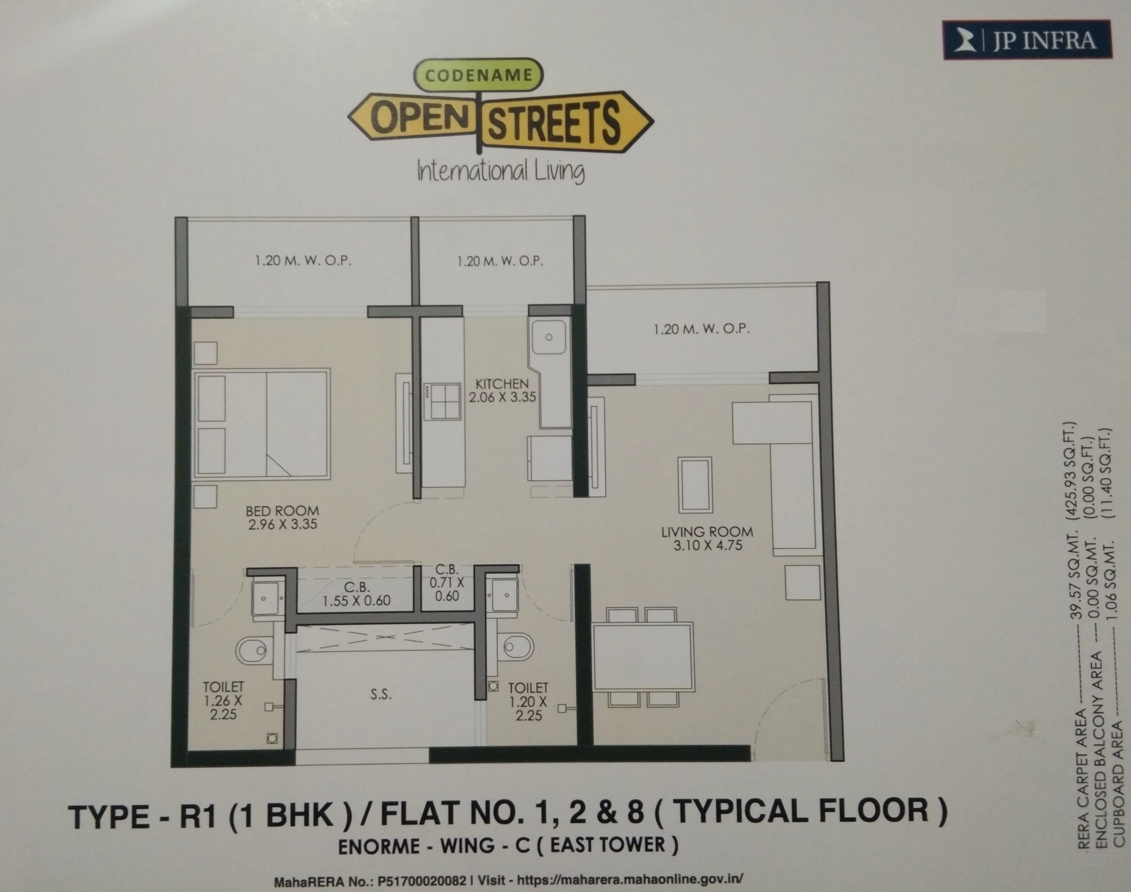 Codename Open Street, Mira Road โ floor plan 1