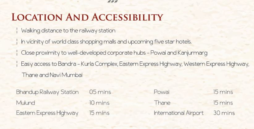 Marvel Gold Petra Location Accessibilty