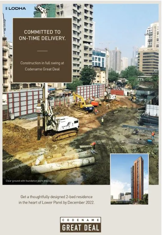 2 BHK Flats for Sale in Lodha Vista, Lower Parel