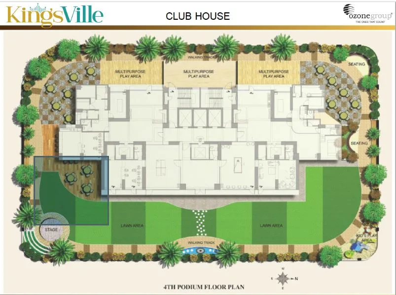 Kingsville Club House Plan