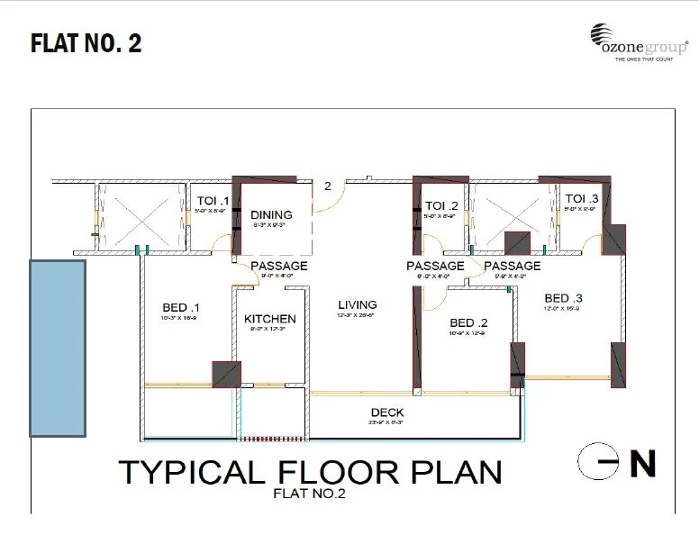 Kingsville Typical Plan Unit 02