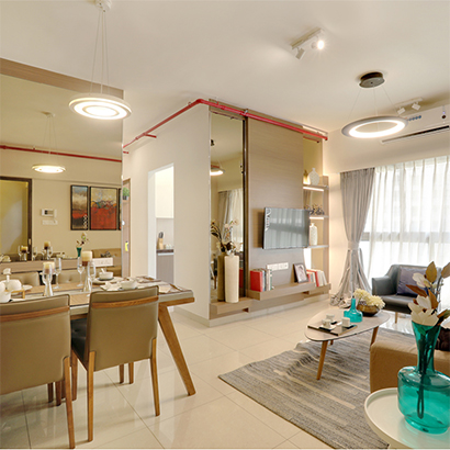 Prima Residences Living Room