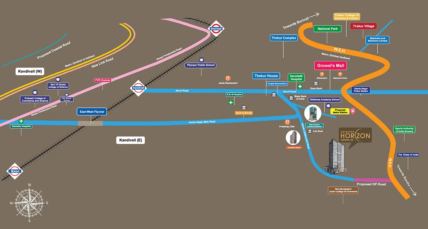 Crescent Horizon Location