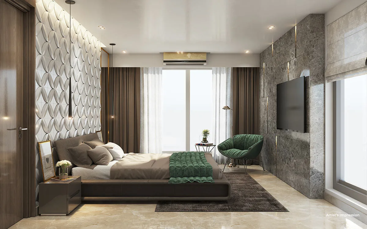 Crescent Horizon Master Bedroom