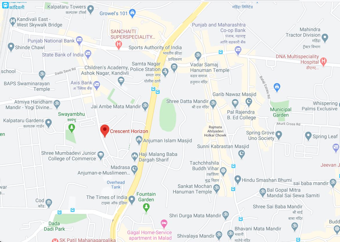 Crescent Horizon Location Map