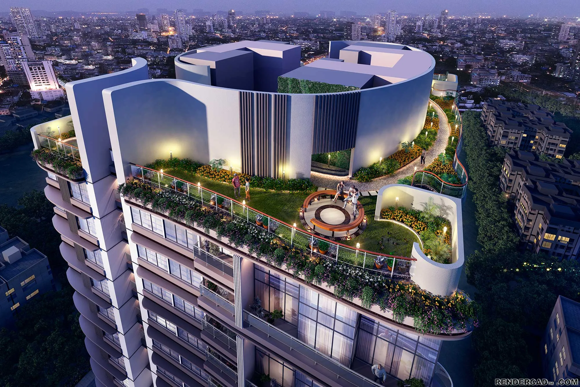 Siddhivinayak Rooftop View 2