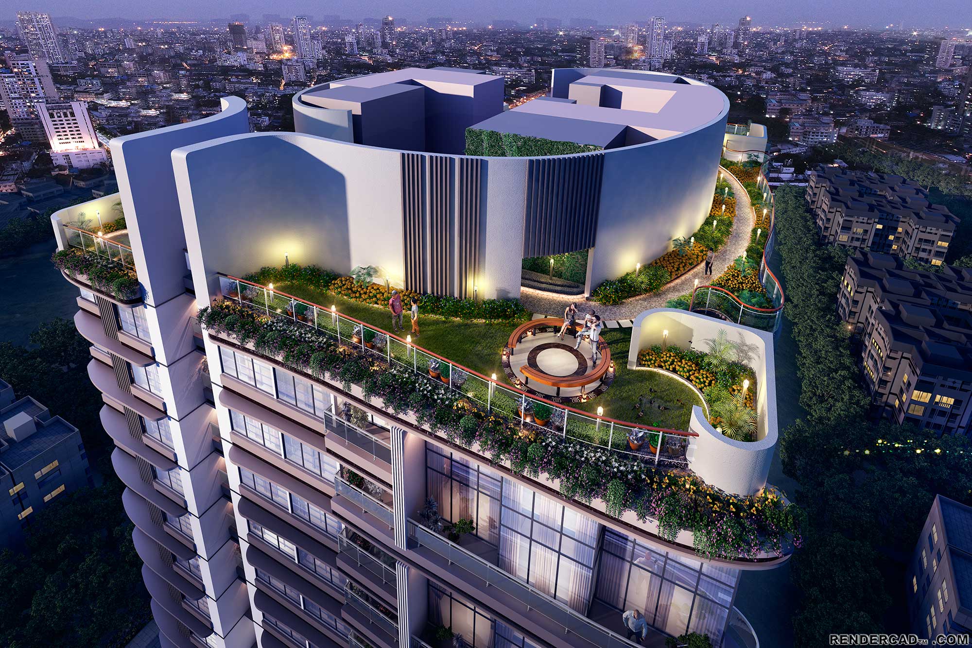 Siddhivinayak Rooftop View 2