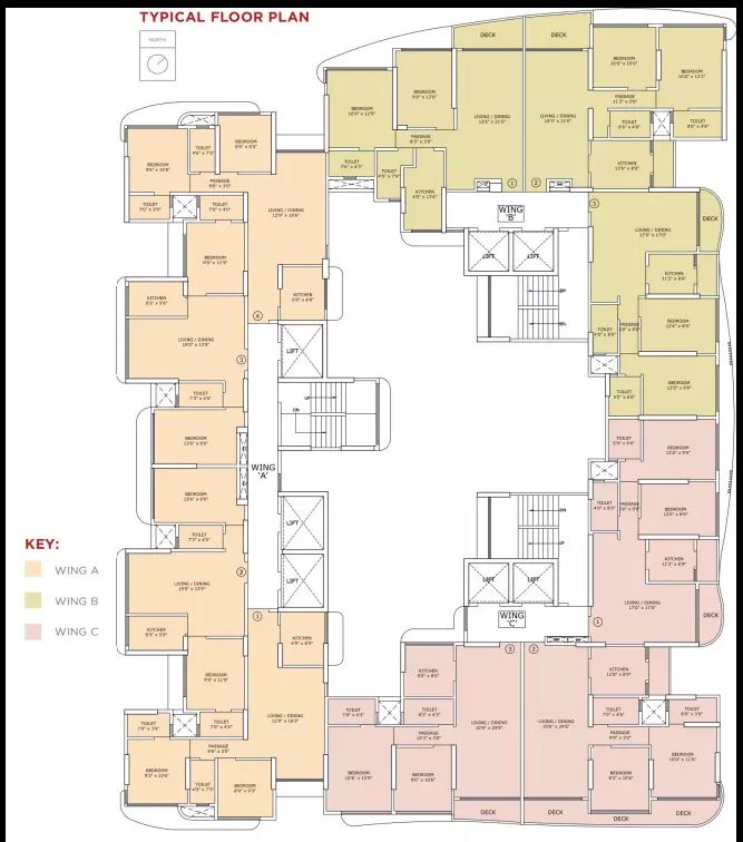 Siddhivinayak Typical Floor Plan