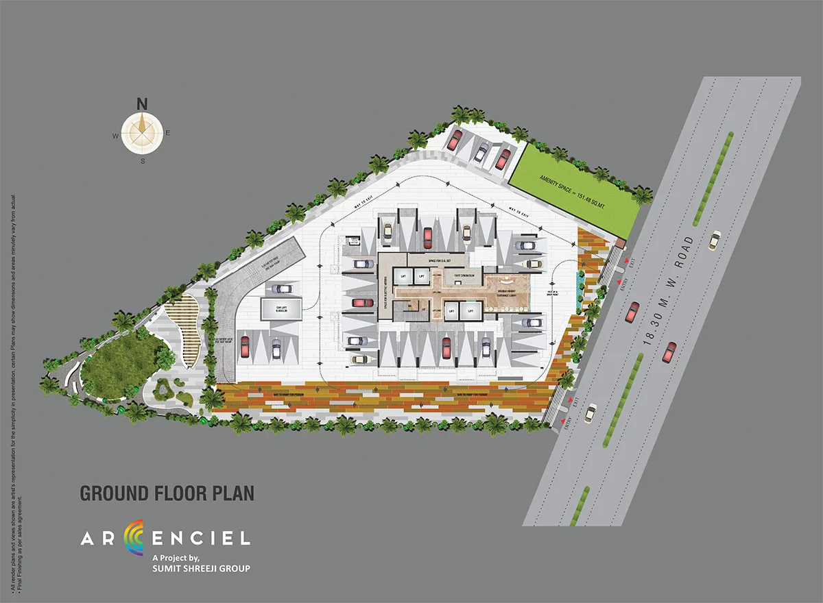 Arcenciel Ground Floor Layout