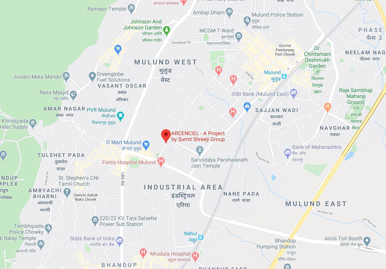 Arcenciel Location Map