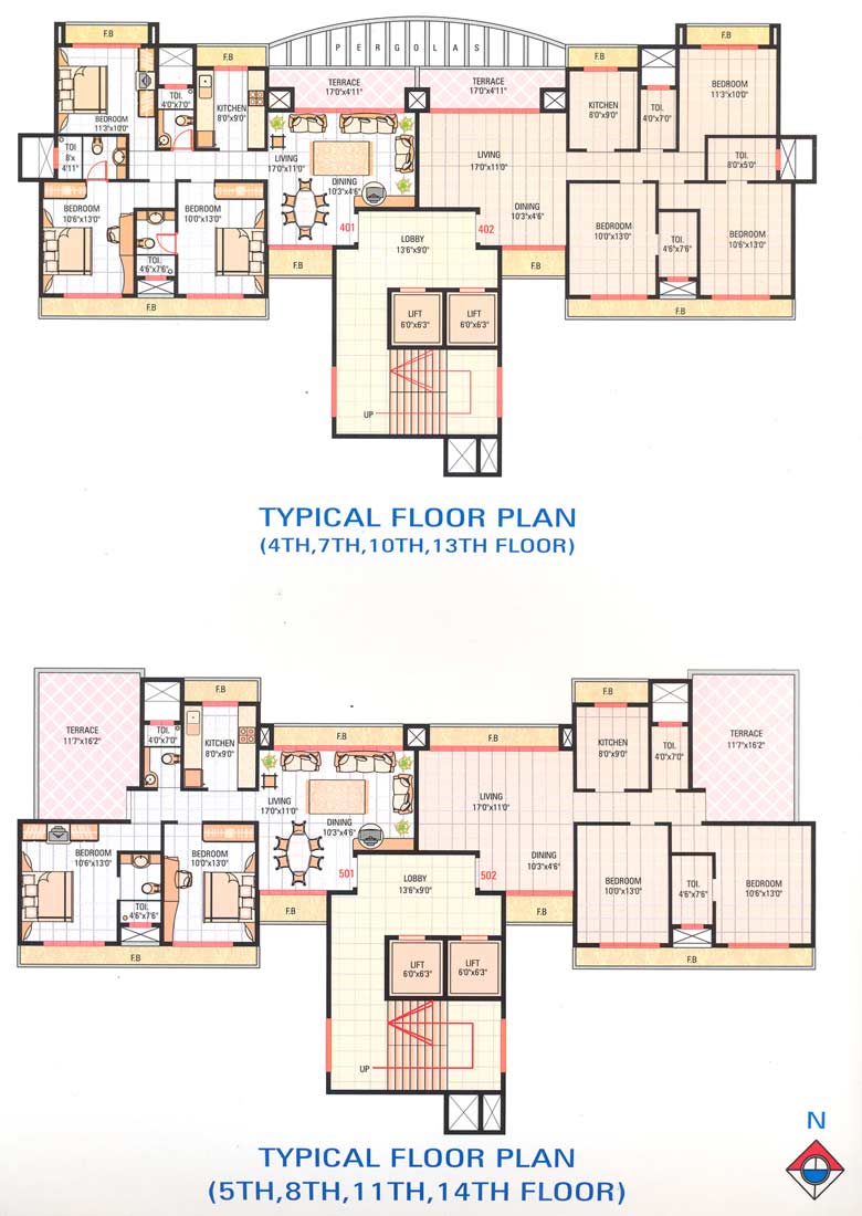 Typical floor Plan