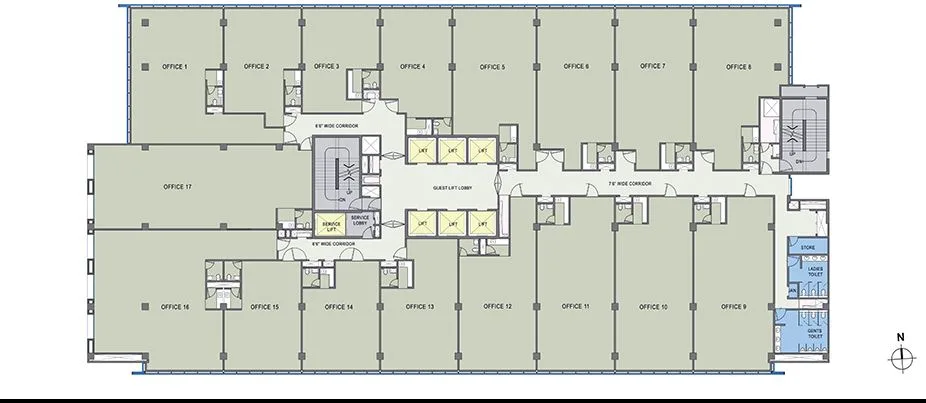 Lodha Supremus floor Plan 2