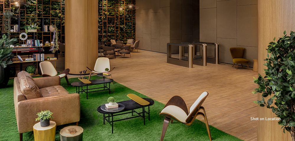 Lodha Supremus Collaborative Entrance Lobby