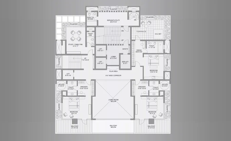 Duplex Upper