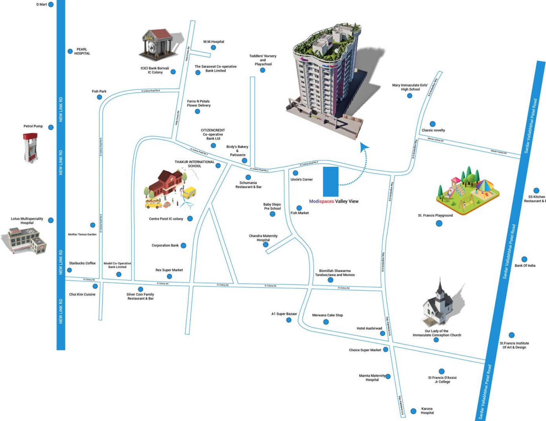 Modi Spaces Valley View